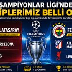 1. Şampiyonlar Ligi’nde Galatasaray ve Fenerbahçe’nin Rakipleri Belli Oldu