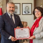 Anadolu Üniversitesi Rektörü Yusuf Adıgüzel’den ESOGÜ Rektörü Emine Gümüşsoy’a Hayırlı Olsun Ziyareti