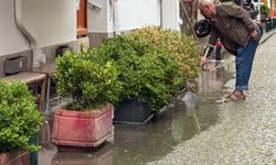 Eskişehir’de Yağmur Suyu Saksı Çiçeklerine “Çözüm” Oldu