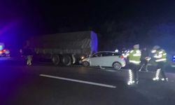 Eskişehir-Bozüyük yolunda otomobil kamyona çarptı: 1 ölü