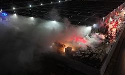 Eskişehir’de Fabrikanın Bahçesinde Yangın Çıktı
