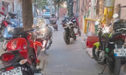 Eskişehir’de motosikletler kaldırımları otoparka çevirdi