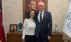 Emine Cevahir Çalıkuşu Yazıcı’dan Kazım Kurt’a ziyaret