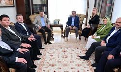 Erdinç Yılmaz, Ayşen Gürcan ve Gürhan Albayrak’tan Mustafa Destici’ye ziyaret