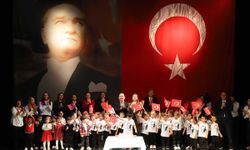 Eskişehir’de miniklerden Cumhuriyet Bayramı’na özel kutlama