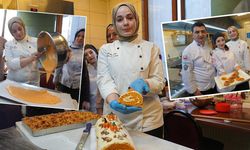 Eskişehir’in coğrafi işaretli kabağından baklava ve rulo pasta yaptılar