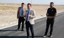 Habil Dökmeci sahada: Sivrihisar-Çeltik yolunda yeni etap başladı
