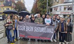 Eskişehir’de gazetecilerden Halk TV tepkisi: “Özgür basın susturulamaz”