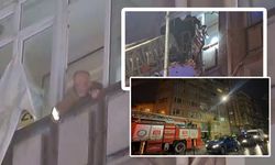 İtfaiye merdiveniyle balkondan girdiler, yaşlı adamı kurtardılar