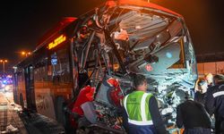 Ankara’da EGO otobüsü üst geçit asansörüne çarptı: 24 yaralı