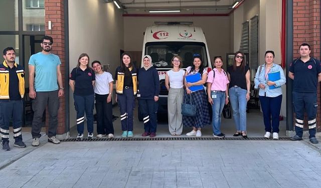 Eskişehir’de Ambulans İstasyonlarına Yakın Takip! 15 Noktada Denetim Yapıldı