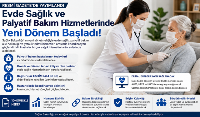 Evde Sağlık Hizmetlerinde Yeni Dönem