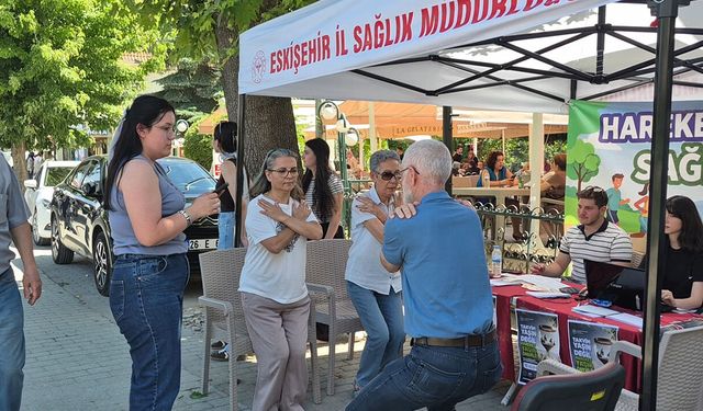 Eskişehir’de vatandaşlara ‘hareket yaşı’ testi