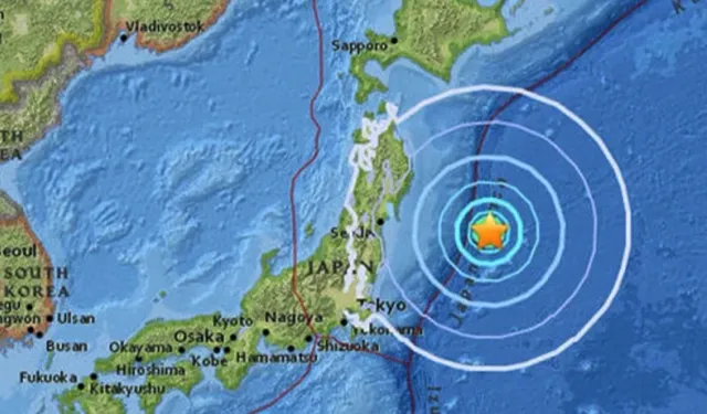 Japonya'da 6,9 büyüklüğünde deprem
