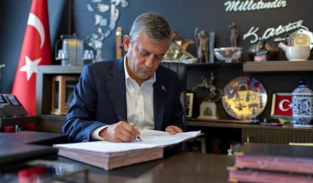 Özgür Özel CHP'den İstifa Etti! Yeni Parti İçin İlk Adım Atıldı