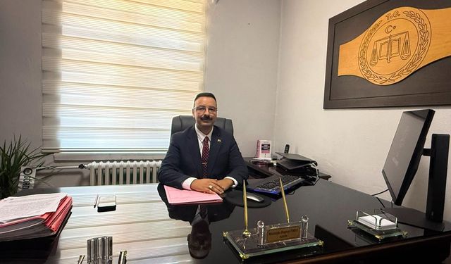 Eskişehir Mezunu Hâkim Mustafa Doğan Fırat Yeni Görevine Başladı