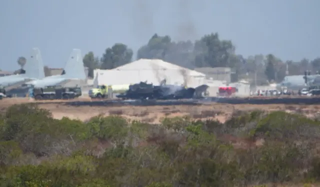 ABD’nin California eyaletinde F-35 tipi savaş uçağı düştü.