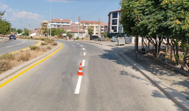 Eskişehir’de yollarda güvenlik mesaisi: Çizgiler yeniden belirginleşiyor