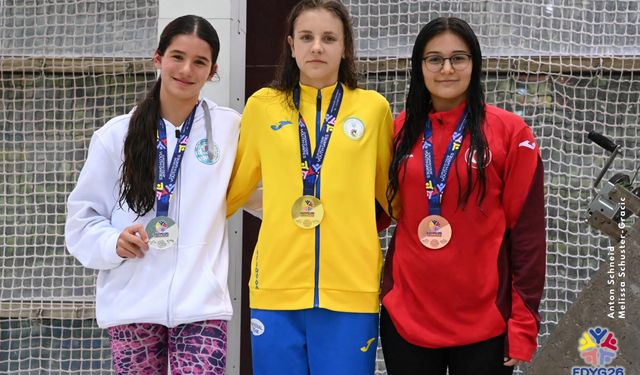 Eskişehirli İdil Bengisu Tunçbilek Avrupa İkincisi Oldu