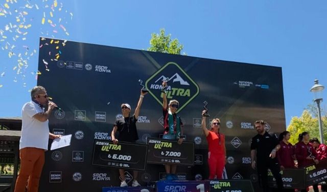 Konya Ultra Trail’de Eskişehir Rüzgârı: Bahar Sezer Algın Şampiyon, Cenk Algın İkinci