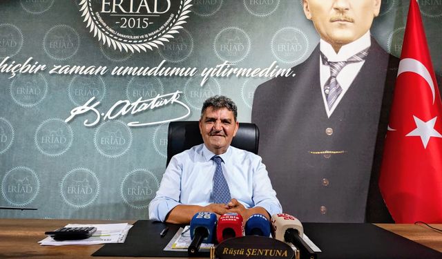 ERİAD Başkanı Rüştü Şentuna: “Kızılinler Projesi Artık Kabak Tadı Verdi”