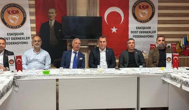 MHP Eskişehir Teşkilatı, Dost Dernekleri Federasyonu ile Bir Araya Geldi