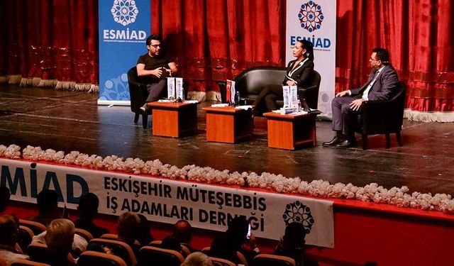 Beste Uyanık, Umut Rallas ve Ahmet Mert Başaran Eskişehir’de konuştu