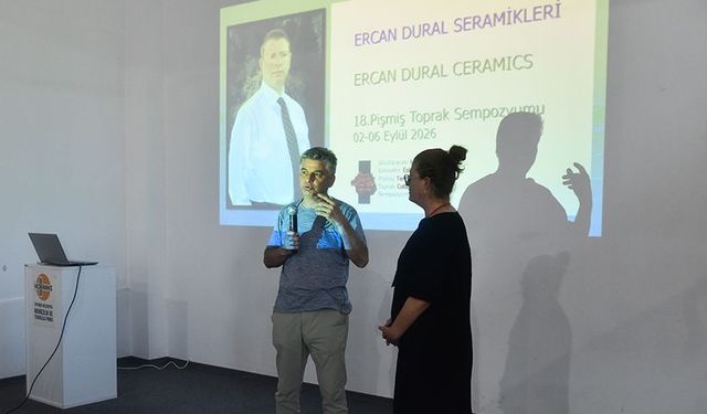 Eskişehir’de 8 sanatçı deneyimlerini paylaştı: Pişmiş toprak masaya yatırıldı