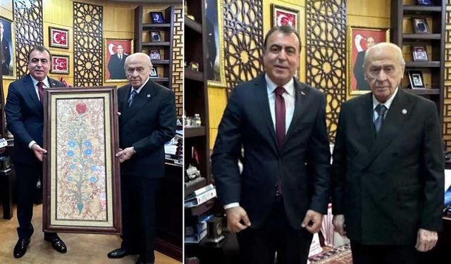 Devlet Bahçeli, Ayhan Sezer’den Eskişehir’deki çalışmaları dinledi