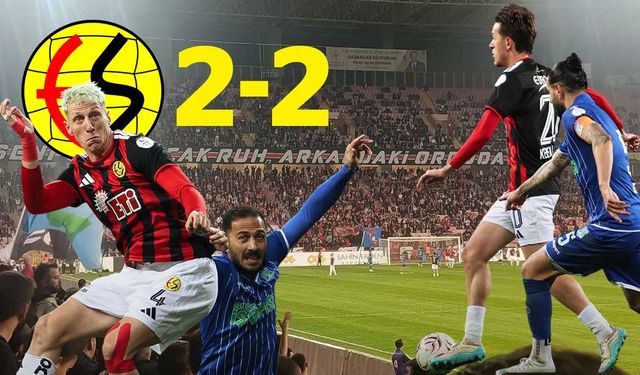 Eskişehirspor 2-2 Bursa Yıldırım: Kerem Baykuş’tan iki gol