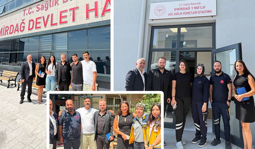 Genç Sağlık Sendikası’ndan Emirdağ Devlet Hastanesi’ne Ziyaret