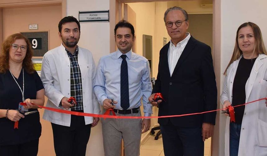 ESOGÜ Hastanesi’nde yenilenen Kontakt Lens Polikliniği açıldı