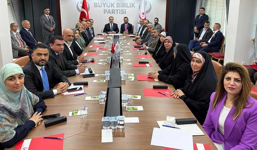 Mustafa Destici, Iraklı milletvekilleriyle görüştü