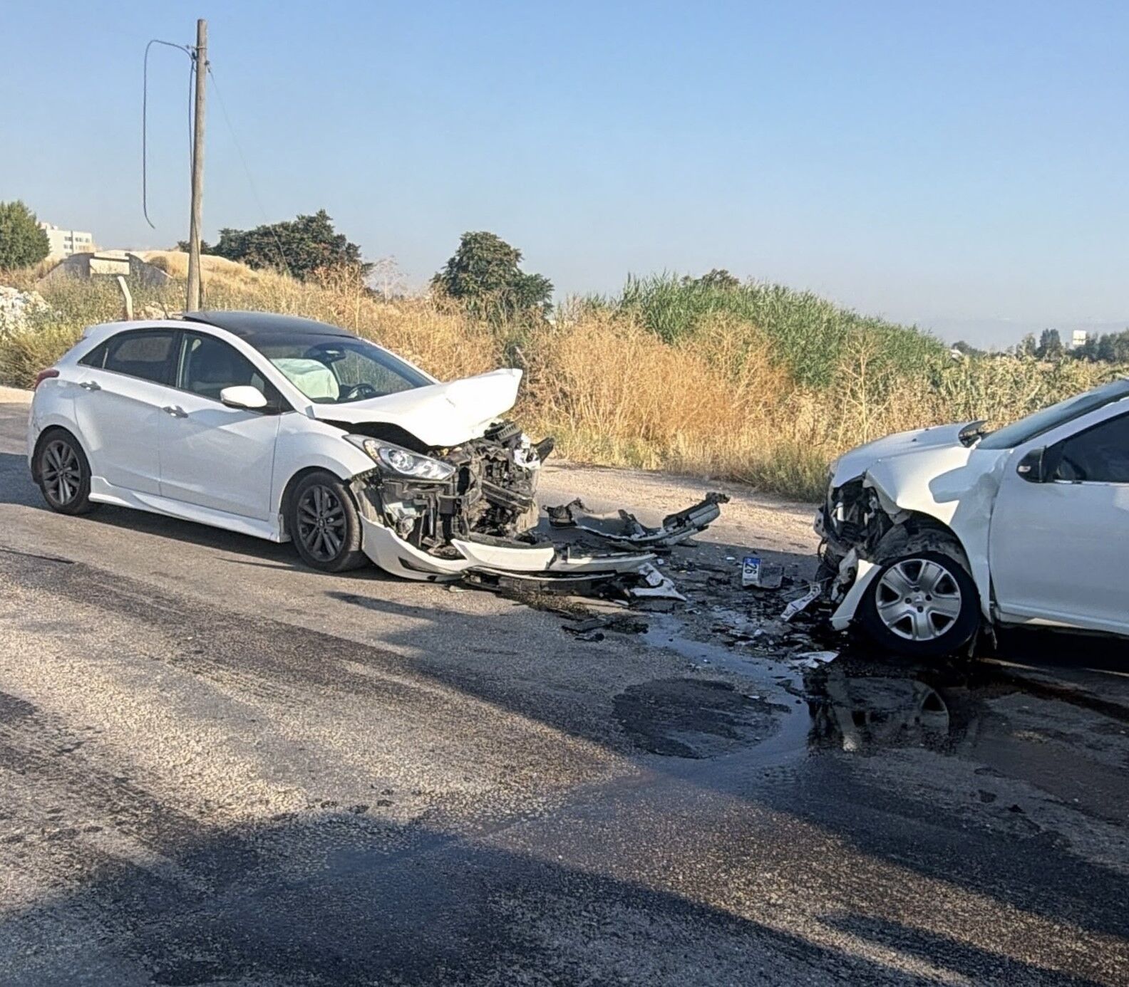 Eskişehir 71 Evler’de Kaza! İki Otomobil Kullanılamaz Hale Geldi