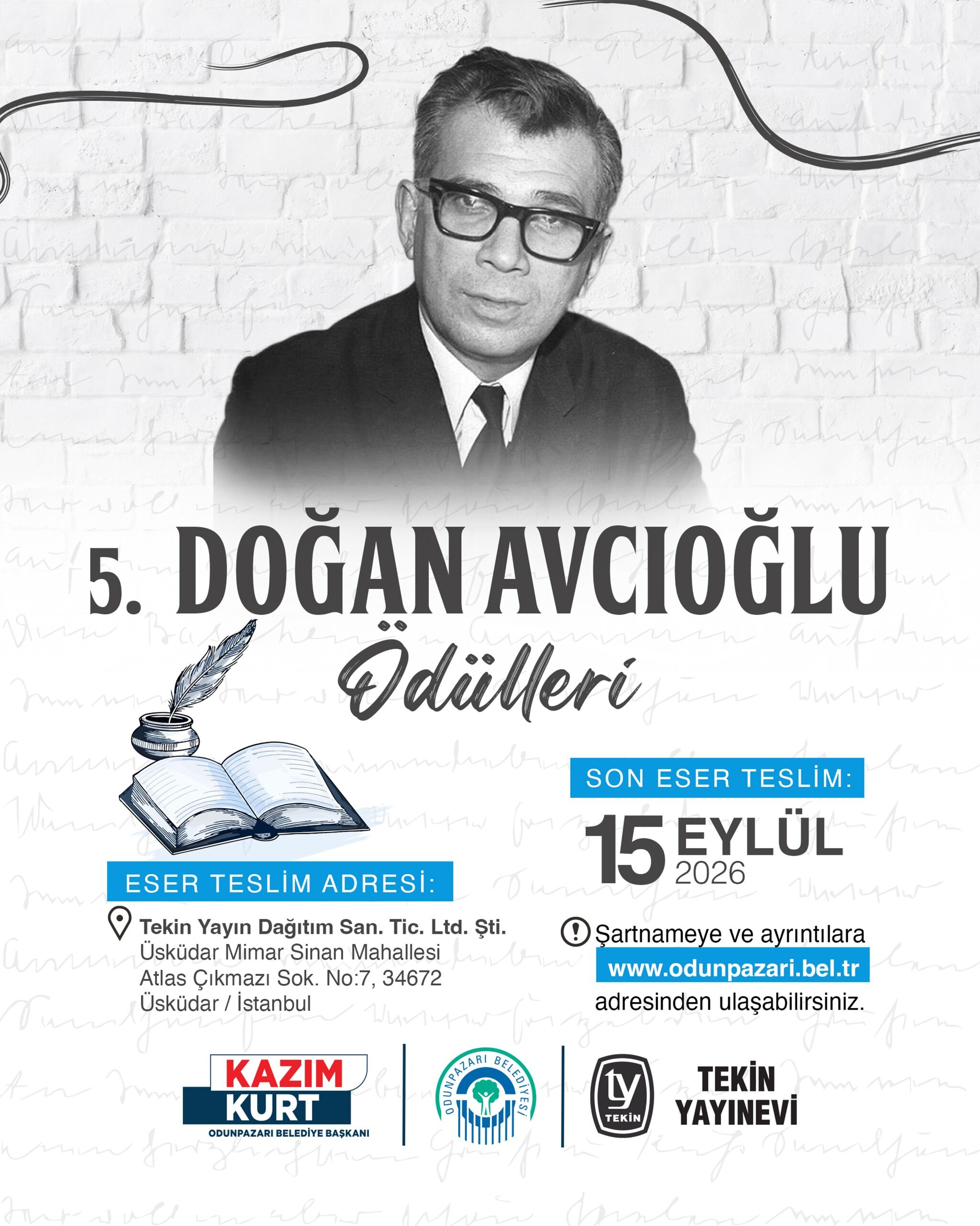 Eskişehir’de Doğan Avcıoğlu Ödülleri İçin Başvurular Başladı-1
