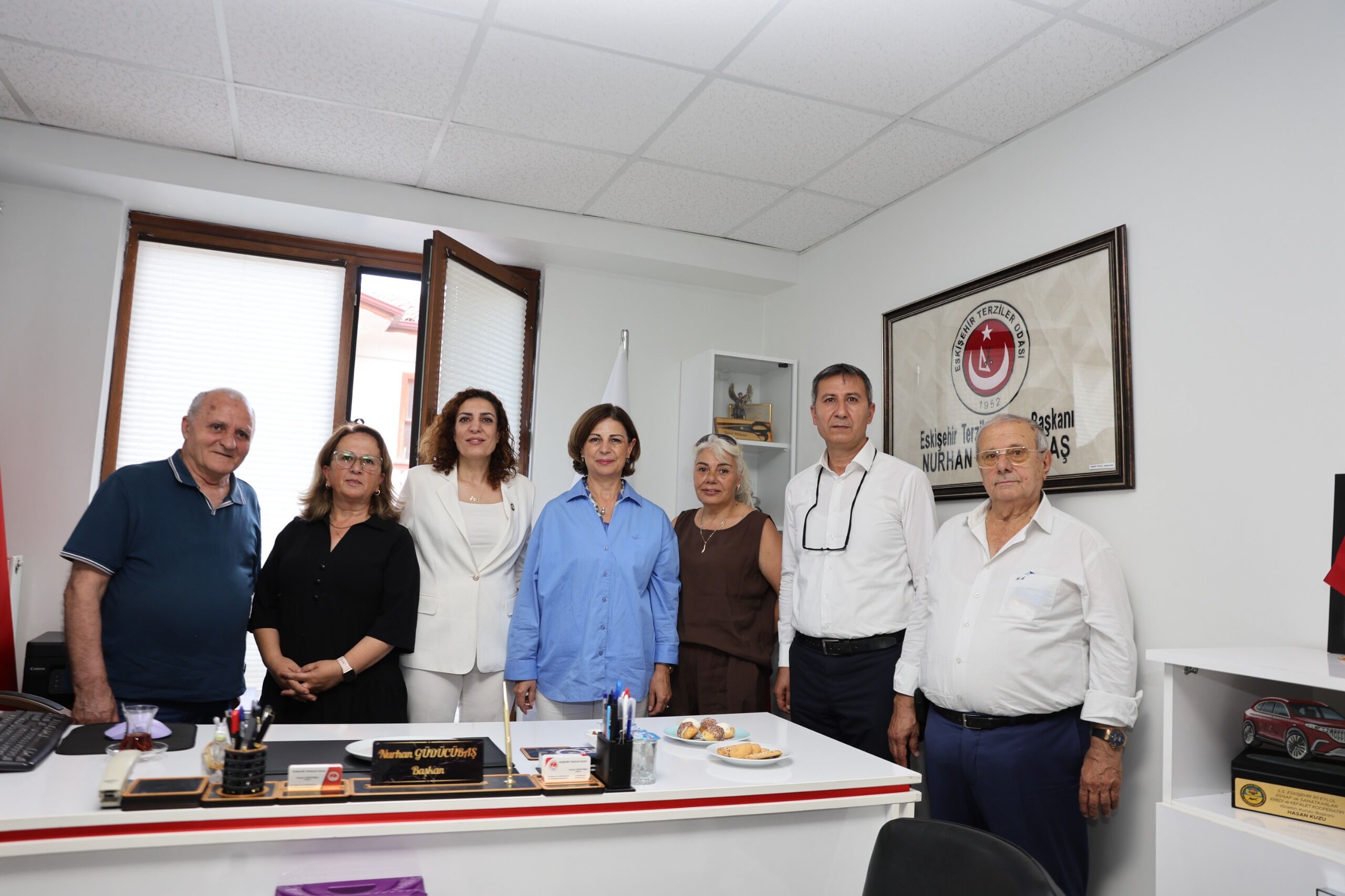 Başkan Ünlüce, Esnaf Odalarini Zi̇yaret Etmeyi̇ Sürdürüyor (6)