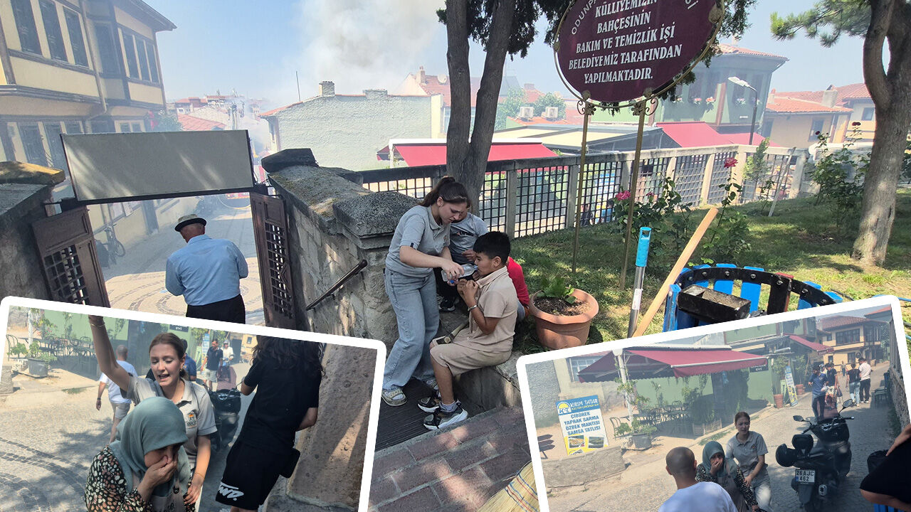 Eskişehir Odunpazarı’nda Tarihi Yapıda Yangın2