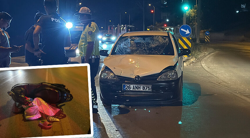 Eskişehir’de Otomobil Ve Motosiklet Çarpıştı: Ehliyetsiz Sürücü Ağır Yaralandı