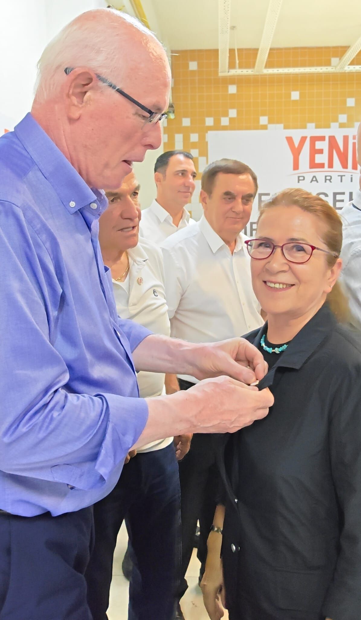 Kazım Kurt Rozet Töreni