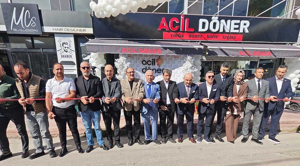 Acil Döner 5. şubesini Kurtuluş Mahallesi’nde açtı