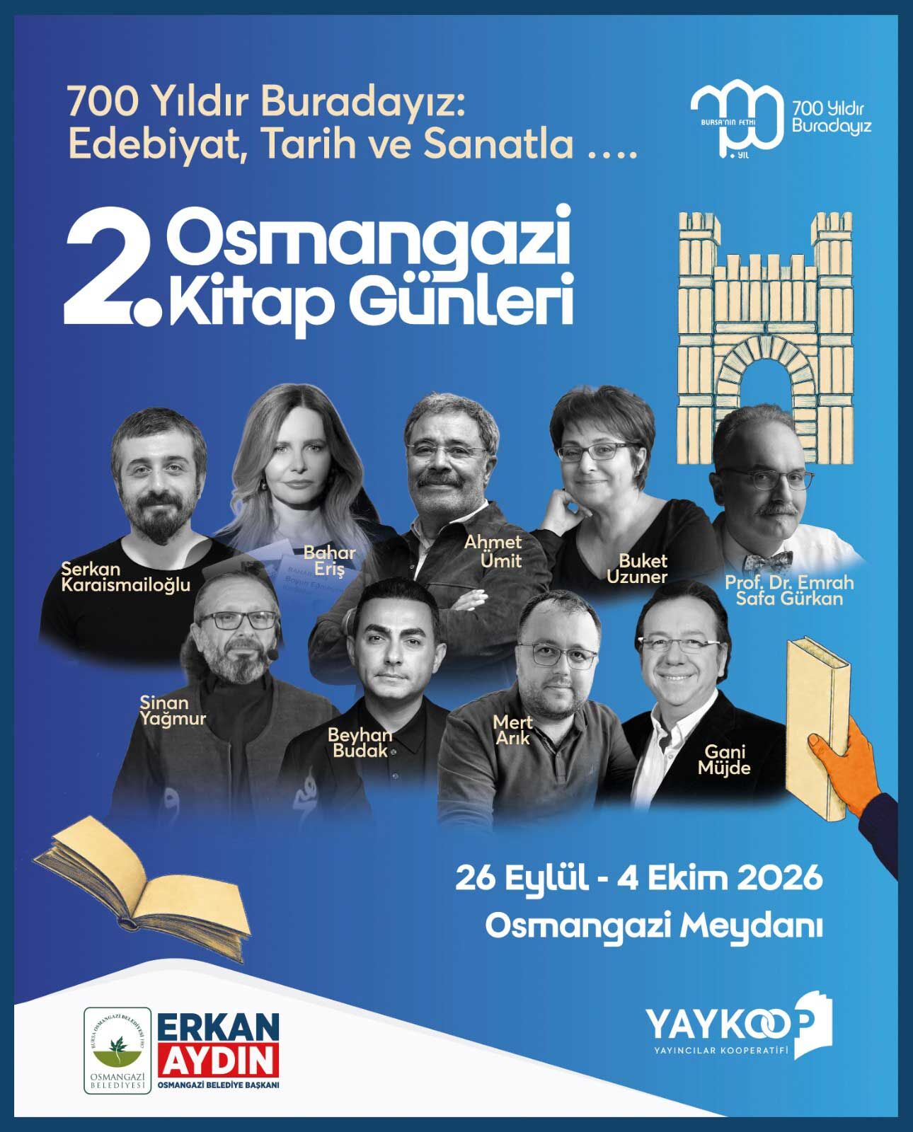 Erkan Aydın’dan Bursalı Kitapseverlere Kitap Daveti 3