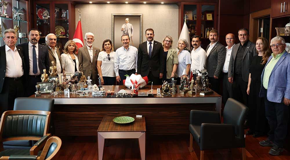 Talat Yalaz’dan Ahmet Ataç’a Tebrik Ziyareti “Başkanımızla Gurur Duyuyoruz” 1