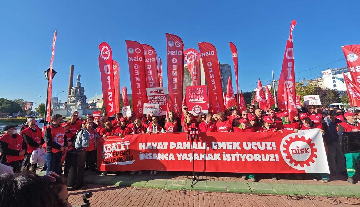 D İ S K Genel Başkanı Arzu Çerkezoğlu’ndan Eskişehir’de Adalet Çağrısı