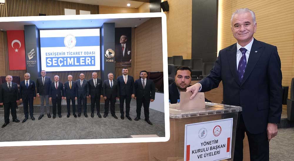 Eskişehir Ticaret Odası’nda Metin Güler’in yeni yönetimi belli oldu