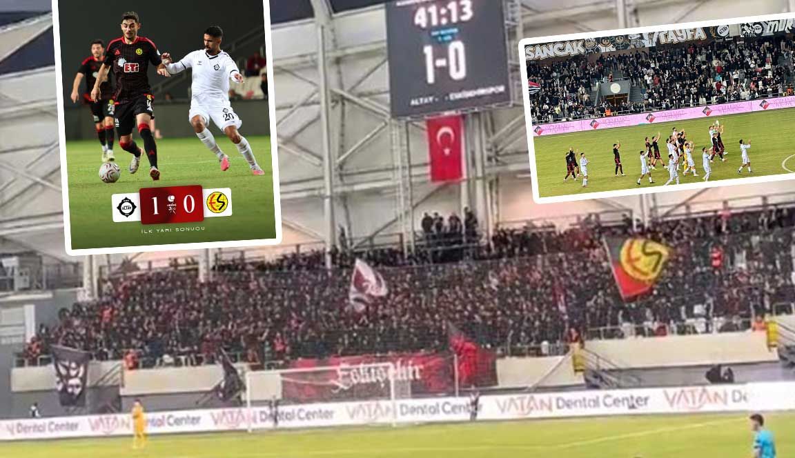 Eskişehirspor, Altay Karşısında Ilk Yarıyı Geride Kapattı 1