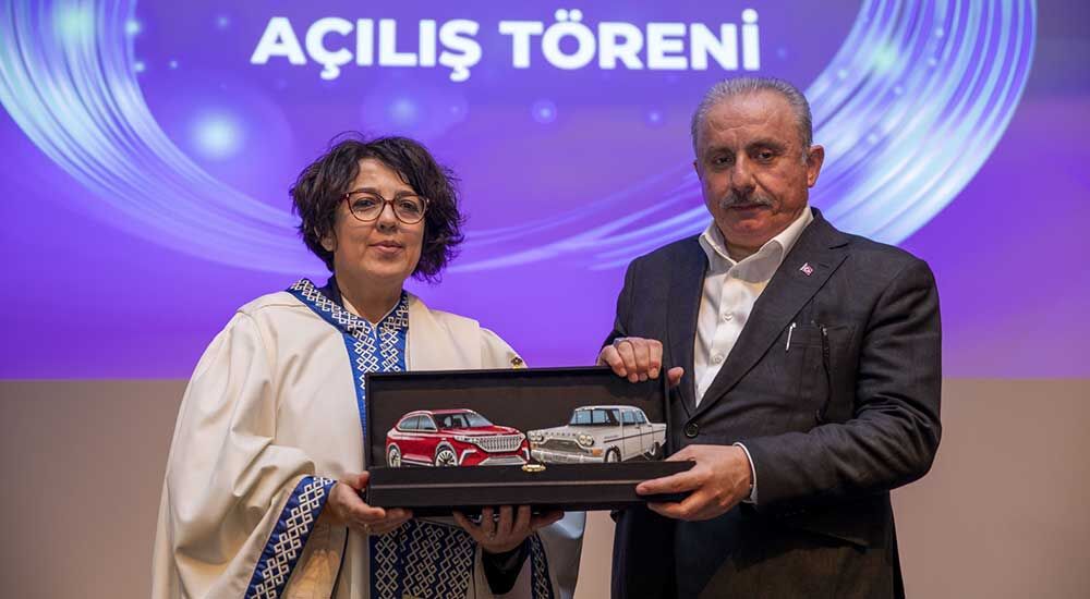 Prof Dr Mustafa Şentop Esogü Rektörü Prof Dr Emine Gümüşsoy